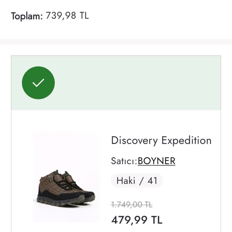 Boyner'den Aldığım Botun Kötü Kokusu