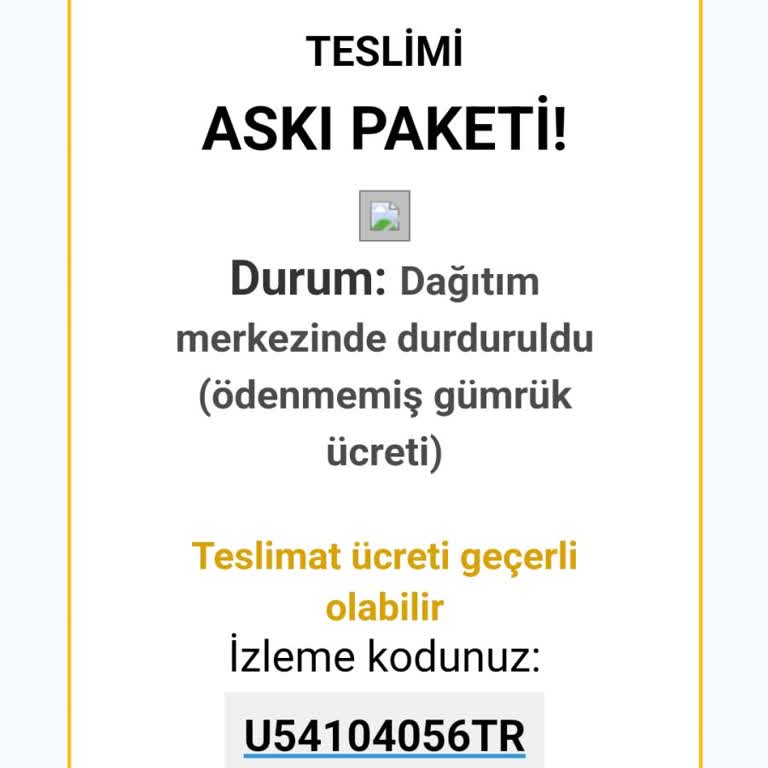 UPS Adına Gelen Sahte E-postalarla Mağduriyet