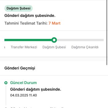 Trendyol'dan Alınan Ürün Horoz Lojistik Nedeniyle Teslim Edilemedi