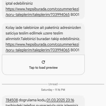 Garanti Kapsamında Değişim Talebine Yanıtsız Kalındı