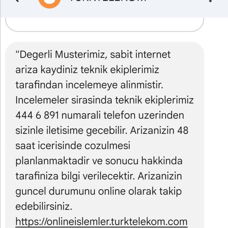 Türk Telekom'dan Hizmet Aksaklığı Ve Yüksek İptal Ücreti Şikayeti