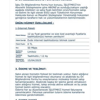 Türk Telekom'un Yanıltıcı Kampanyası: 0 TL'lik Paket Fiyaskosu