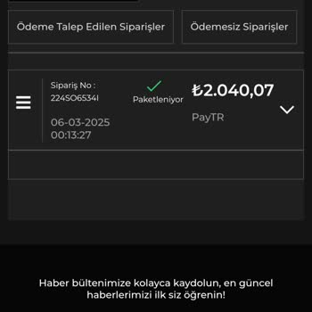 Mobil Uygulama Üzerinden İade Sorunları