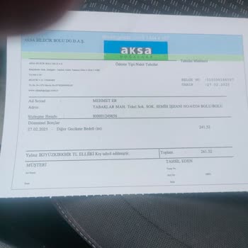 Kiracının Kaçak Gaz Kullanımı Ve Aksa'nın Hatalı İşlemi