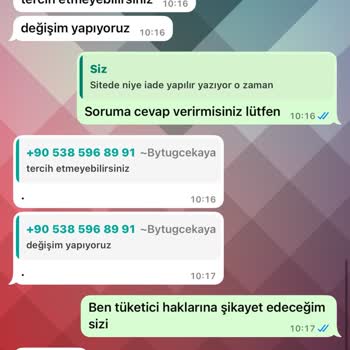 İade Taleplerinde Tutarsız Satıcı Tutumu