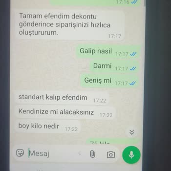 Instagram'dan Aldığımız Ceket Sorunu