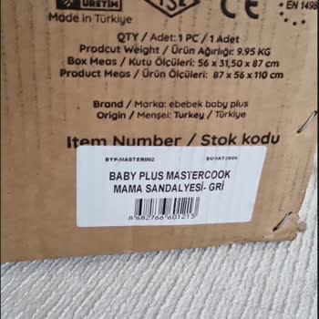 Ebebek'te Yaşanan Mama Sandalyesi Sorunları!