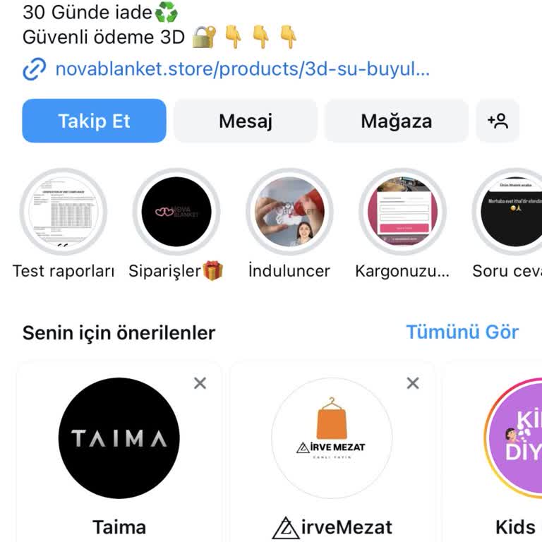 Nova Blanket Siparişimiz Gönderilmedi!