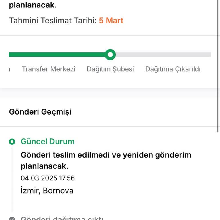 Aras Kargo Setbaşı Şubesinde Dağıtım Sorunu Ve İlgisizlik