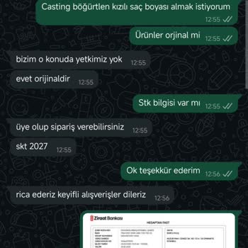 Saç Boyası Alışverişinde Paravan Mağduriyeti