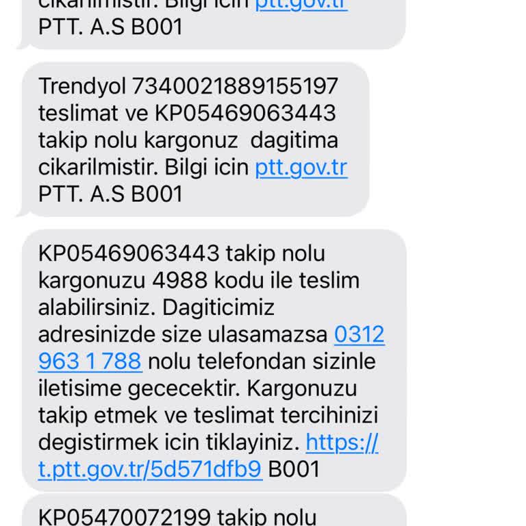 Evdeyken Teslim Edilmeyen Kargolar