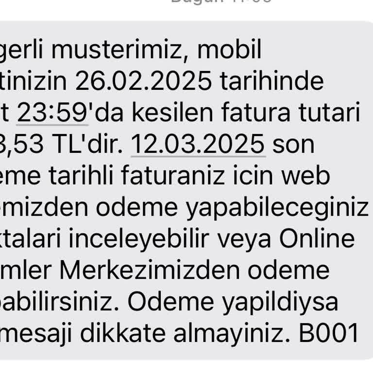 Taahhüt Süresi Sonrası Faturalarla Karşılaşma