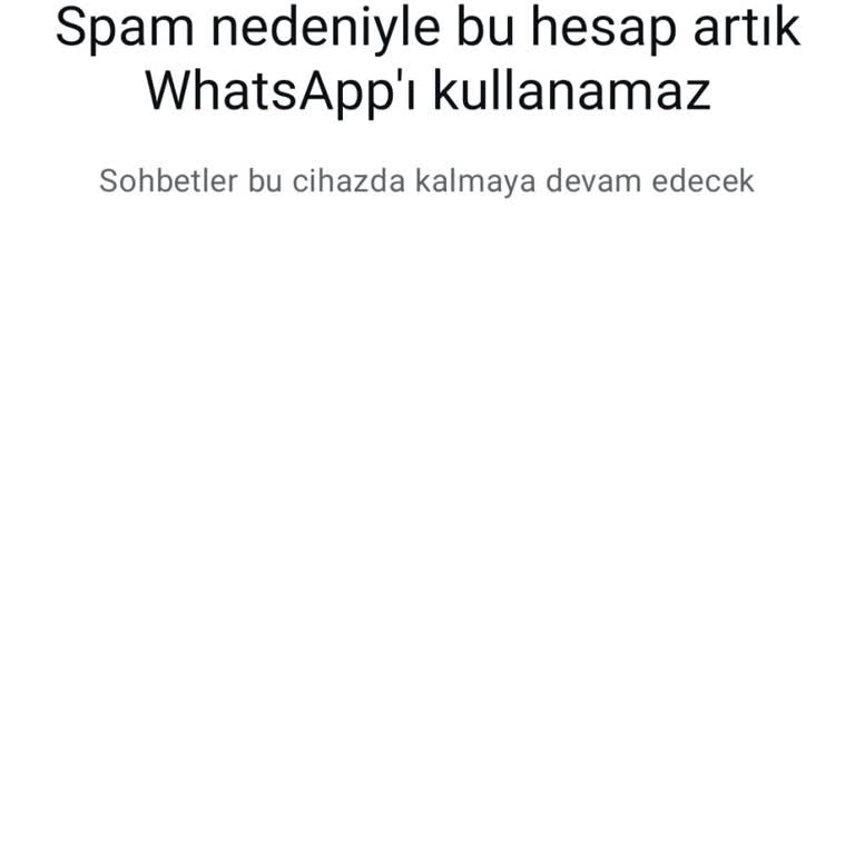 WhatsApp Hesabımın Sürekli Kapanması İşlerimi Aksatıyor