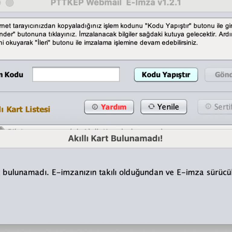 PTT KEP E-imza Sorunları Ve Müşteri Hizmetleri Yetersizliği
