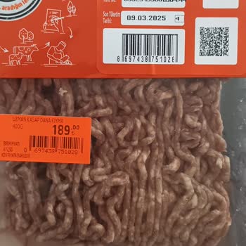 Migros'tan Aldığım Kıymanın Taze Olmaması