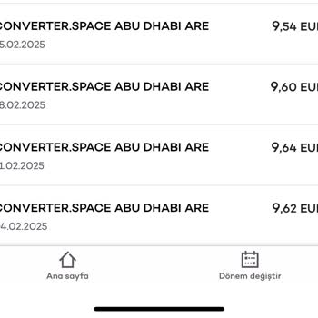 Bilinmeyen Şirketten İzinsiz Para Çekimi