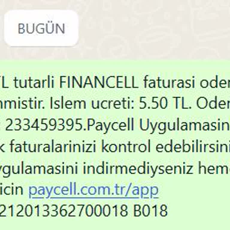 Bilinmeyen Fatura Ücreti Hakkında Acil İnceleme Talebi
