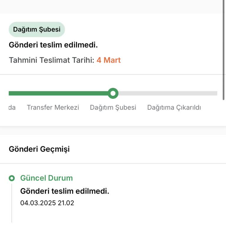 Teslim Edilemeyen Sipariş Ve Sürat Kargo Sorunu