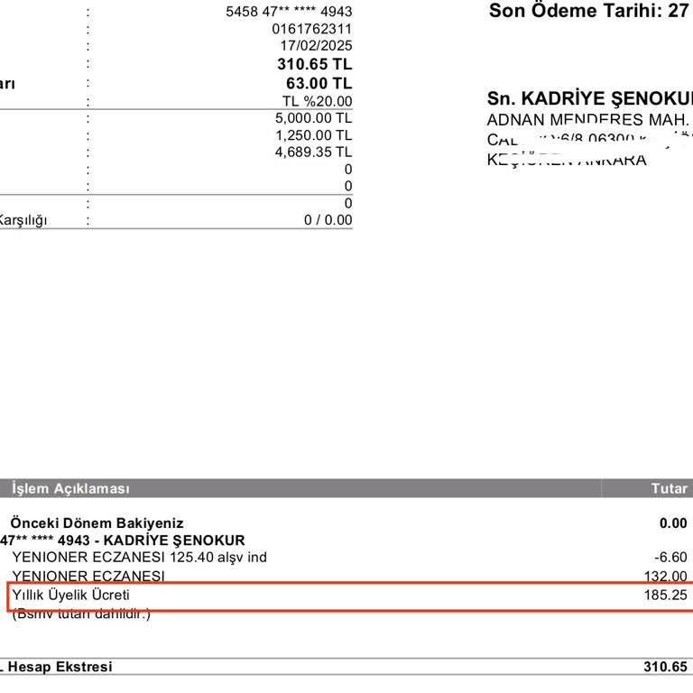 Emekli Maaşı Üzerinden Kesilen Haksız Aidat