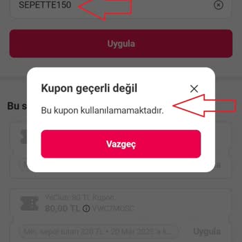 Yemeksepeti Kupon İndirimi Sorunu Ve Müşteri Hizmetleri Desteği Eksikliği