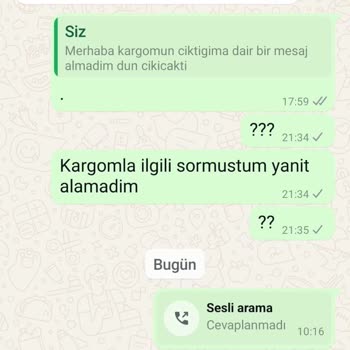 Online Alışverişte Karşılaştığım Sorunlar