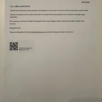 Kısa Sürede Diz Yapan Eşofman Ve Yetersiz Müşteri Hizmeti