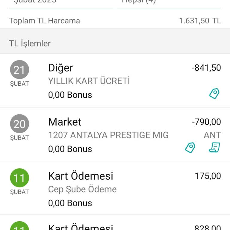 Haksız Kart Ücreti İadesi Talebi