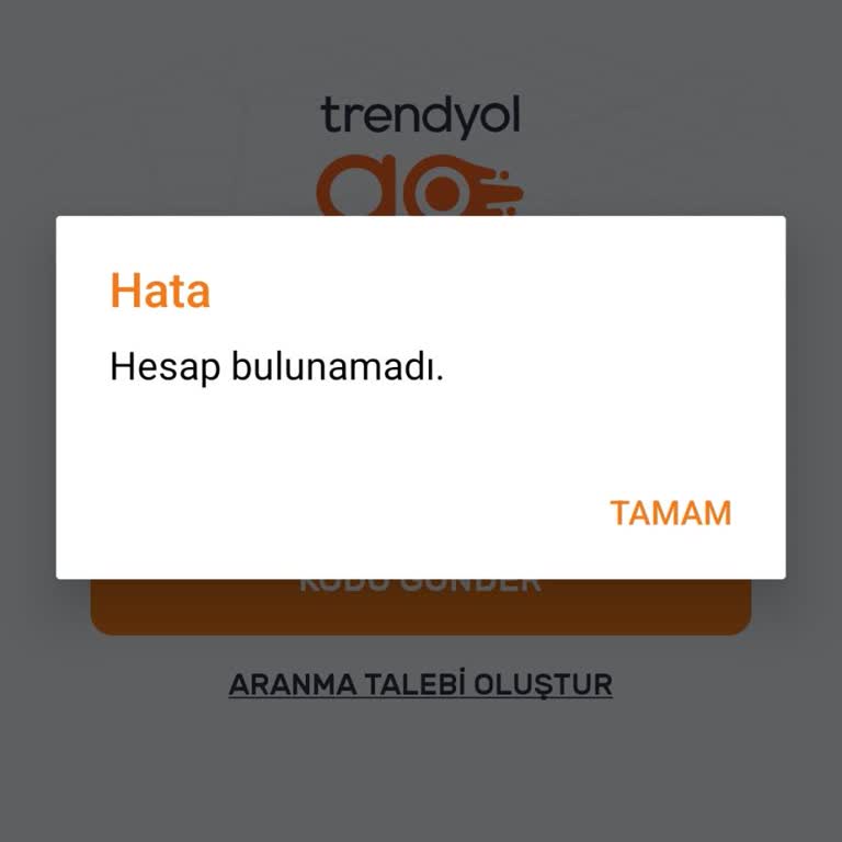 Trendyol GO Hesabım Haksız Yere Kapatıldı