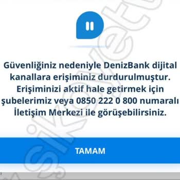 Denizbank Mobil Giriş Sorunu Ve Müşteri Hizmetleri Çıkmazı