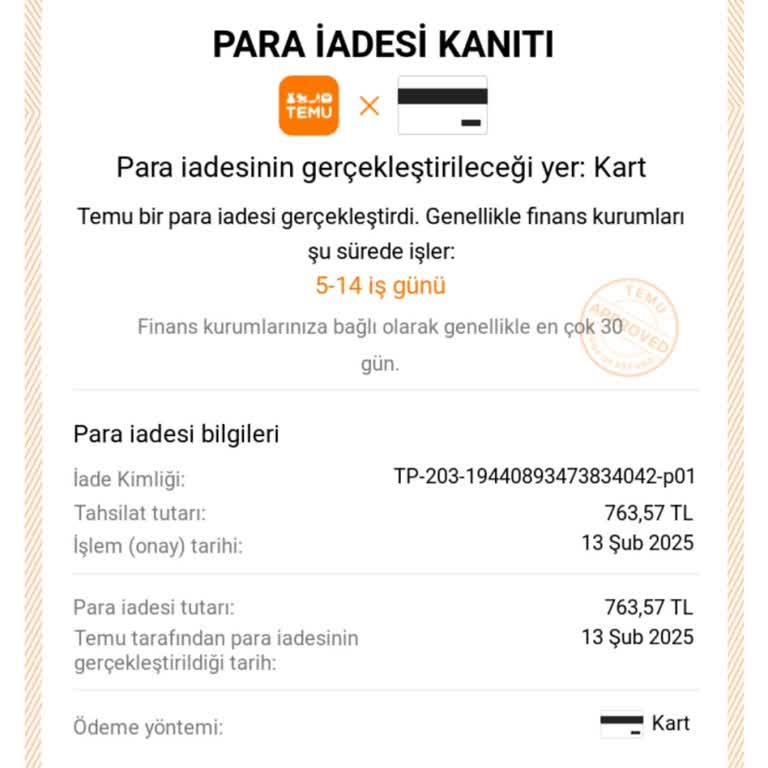 İade Sürecinde Yaşanan Gecikme Ve Memnuniyetsizlik