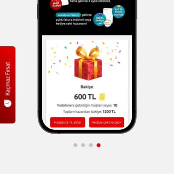 Vodafone Kampanyasında Hediye Çeki Sorunu