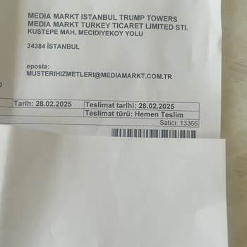 Media Markt Bulaşık Makinesi Teslimat Sorunu