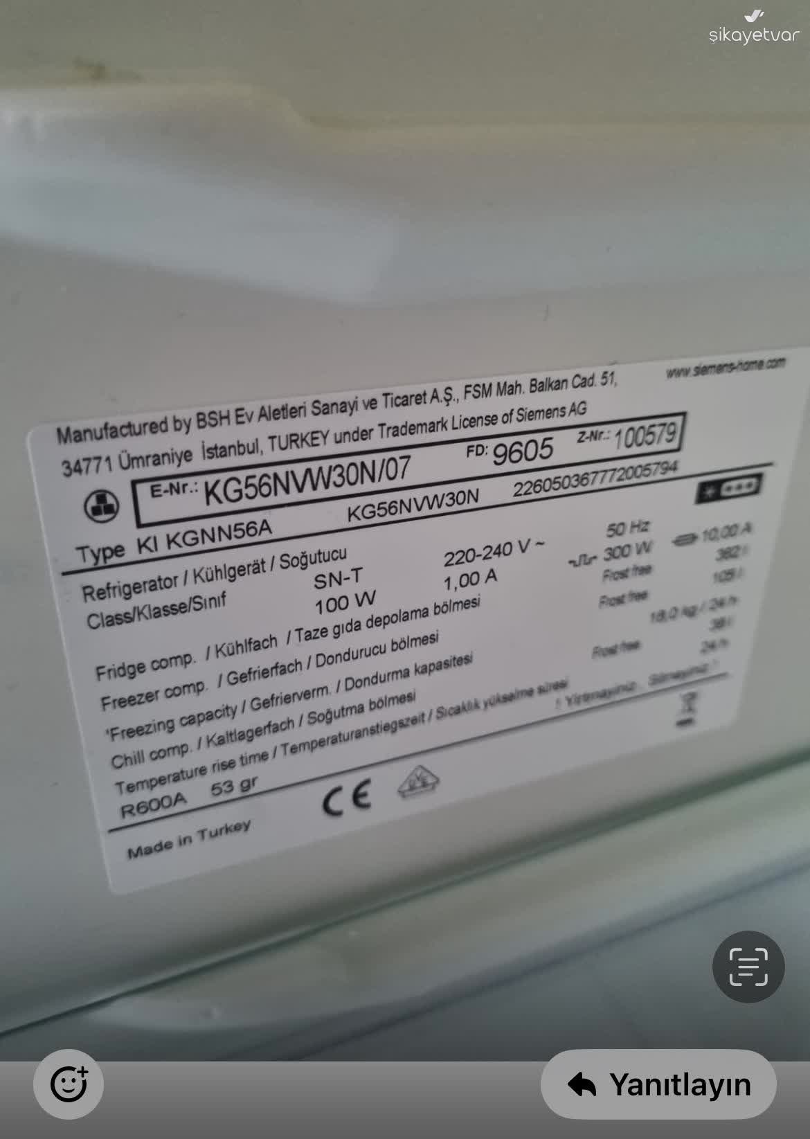 すいれんさま確認ページ Siemens Ev Aletleri Kronik Arızalı Siemens Buzdolabı Ve Çözüm