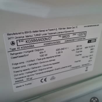 Kronik Arızalı Siemens Buzdolabı Ve Çözüm Beklentisi