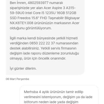 Hepsiburada'da USB Sorunu Ve Yetersiz Müşteri Hizmeti