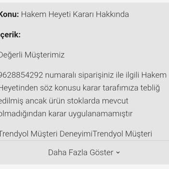 Trendyol'da Tüketici Hakları Mücadelesi