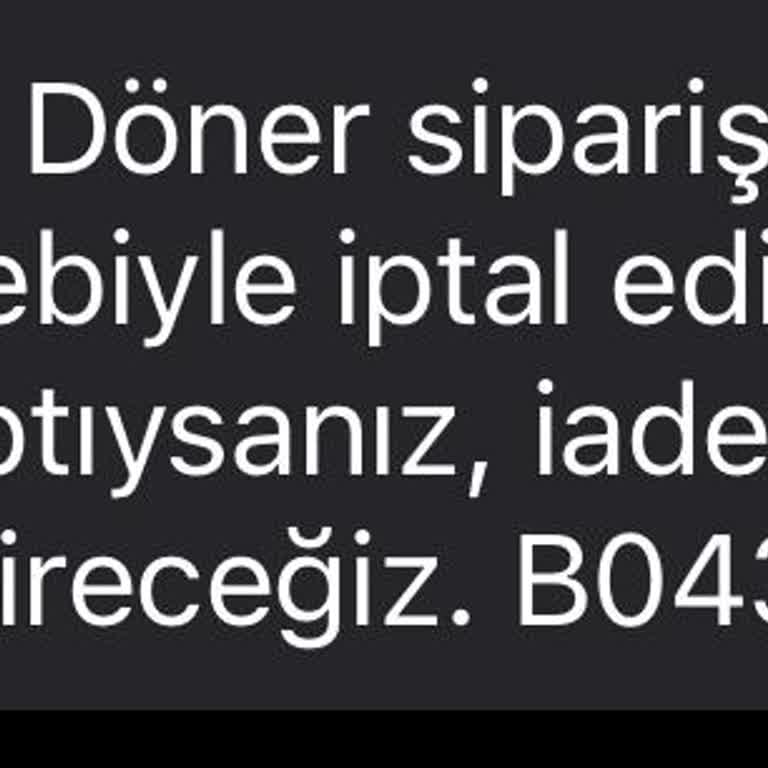 Yemeksepeti'nde Zamanında Teslimat Sorunu
