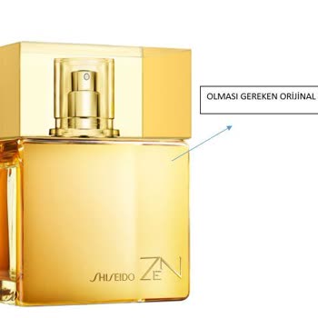 Получила флакон Shiseido Zen с другим дизайном