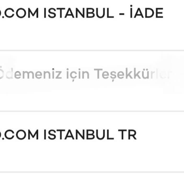 İptal Edilen Alışverişte Eksik İade Ve İletişim Sorunu