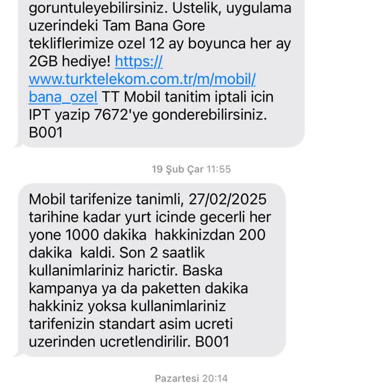 Fatura Şoku: Yanlış Mesajlaşma Mağduriyeti