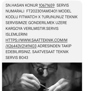 Garanti Kapsamında Çözülmeyen Akıllı Saat Problemi