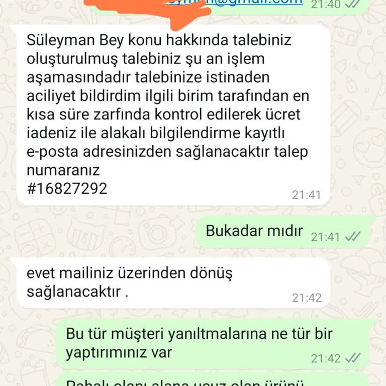 Yanlış Ürün Ve İade Sürecinde Sorun Yaşanıyor