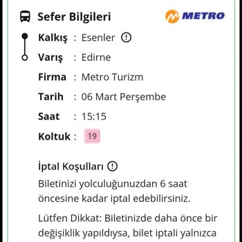 Sistem Hatası Mağduru: Bilet İptali Şoku