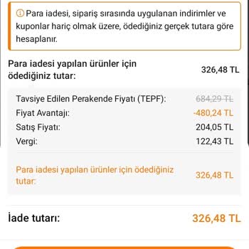 İade Sürecinde Yaşanan Aksaklık Ve Gecikme