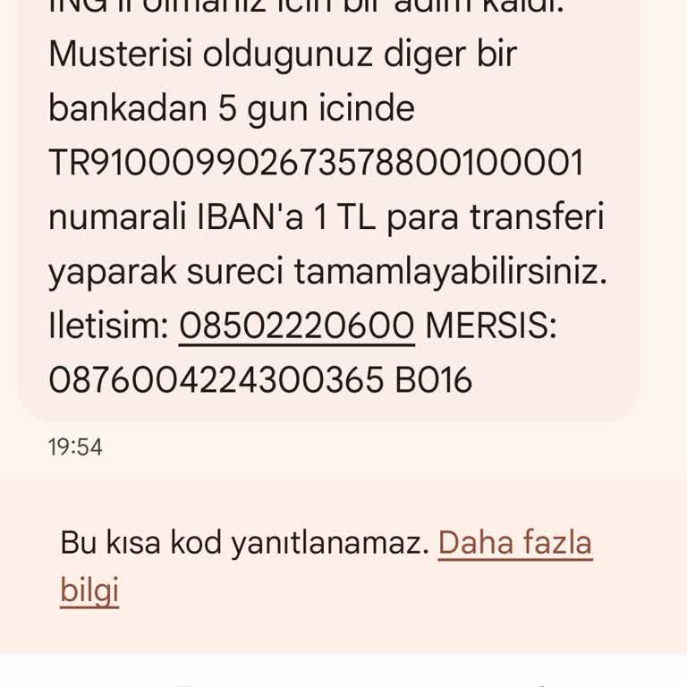 ING Bank'ta Yeni Müşteri Kredi Sürecinde Yaşanan Sorunlar