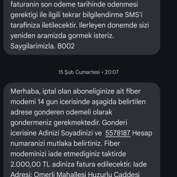 Yanlış İptal İşlemleri Ve Gereksiz Ücretlendirme