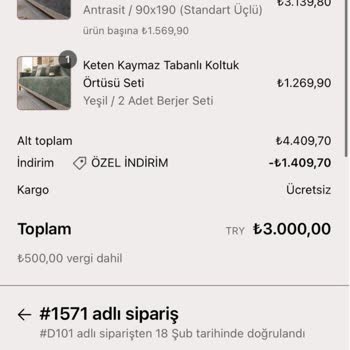 Denizli Firması Limrali'den Aldatıcı Sipariş Ve İade Sorunu