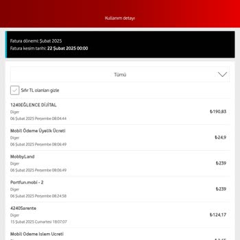 Vodafone Üzerinden İstenmeyen Üyelik Ücretleri