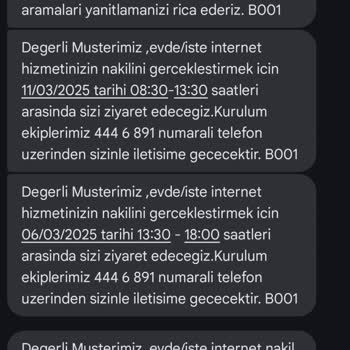 Randevu Kaosu: İptal Edilen İnternet Kurulumu
