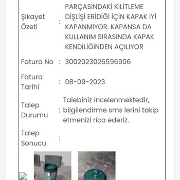 Stanley Termos Kapağı Erimesi Ve Garanti Sorunu